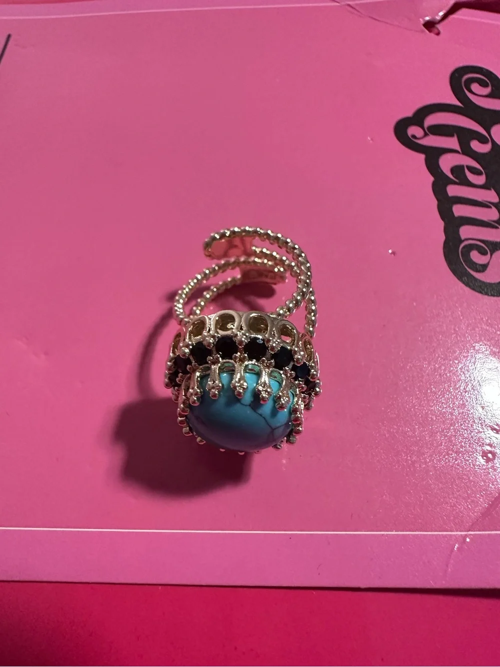 Feed Me Gems Texas Turquoise Eclipse Queen